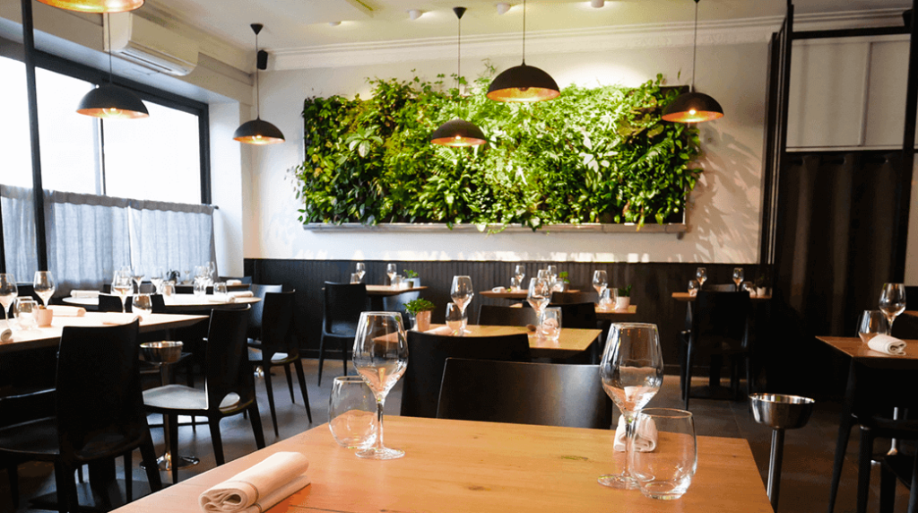 salle restaurant chic